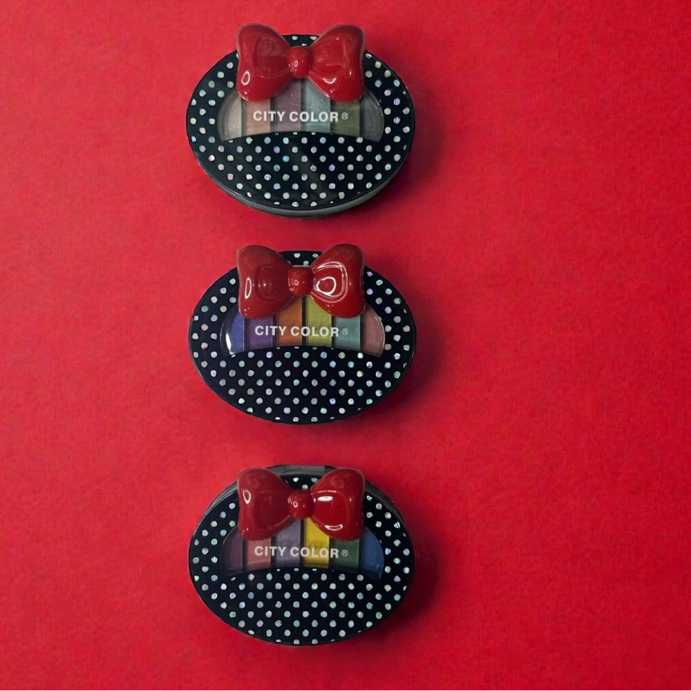 👑 City Color Minnie Mouse Polka Dot Palette Collection